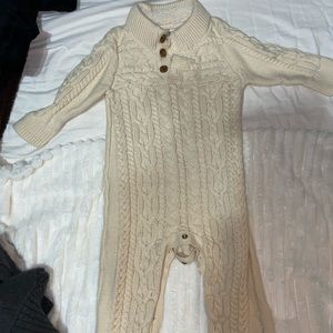 Baby sweater one piece